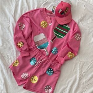 Simply Southern 3 PiecePink Pickleball Set